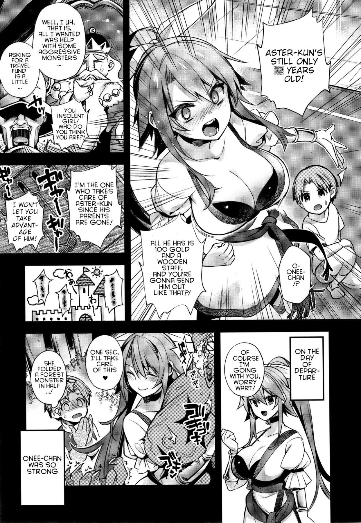 Hentai Manga Comic-Me, The Hero, And Onee-chan, The Full Figured-Read-3